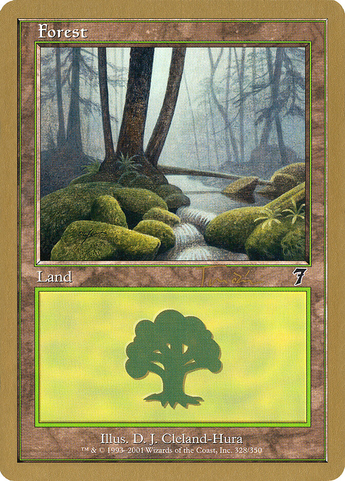 Forest card front