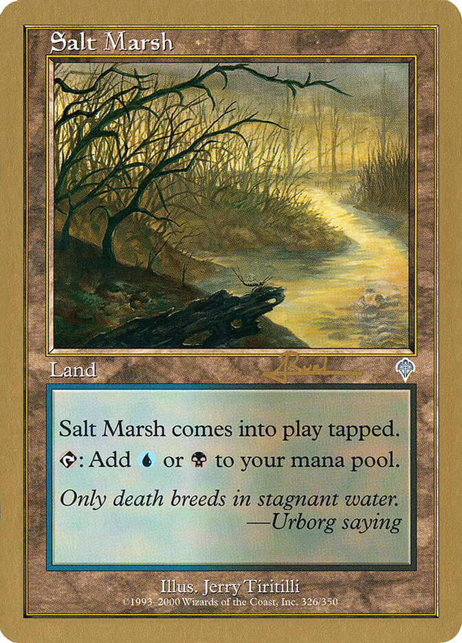 Salt Marsh card front
