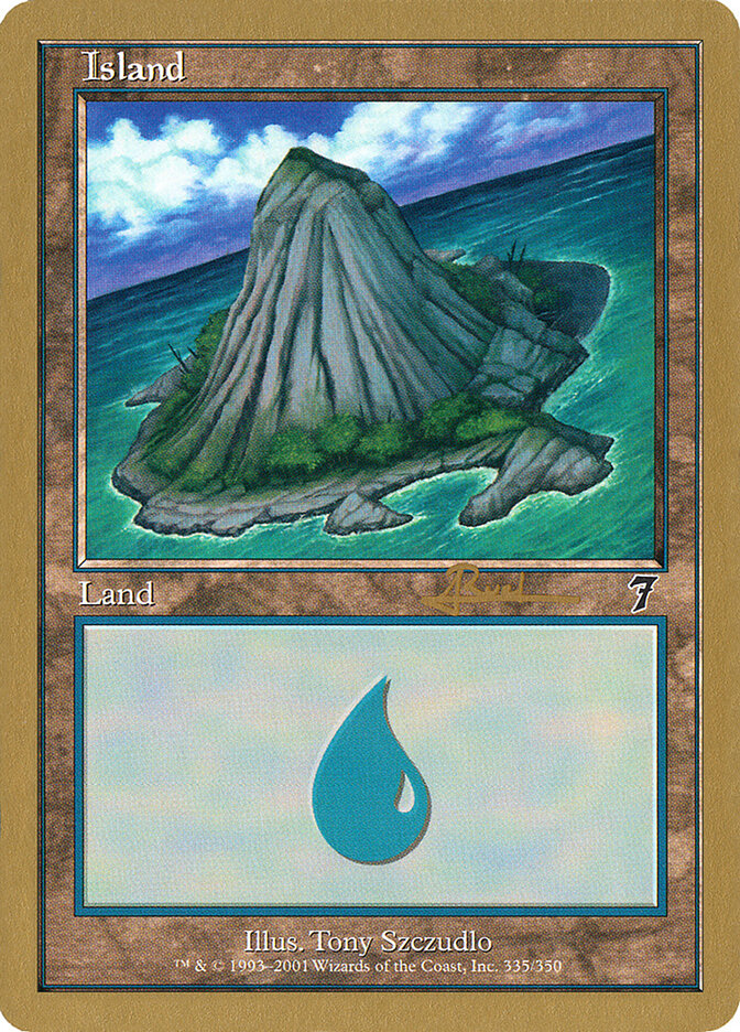 Island card front