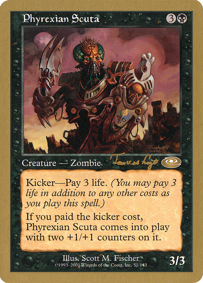 Phyrexian Scuta card front