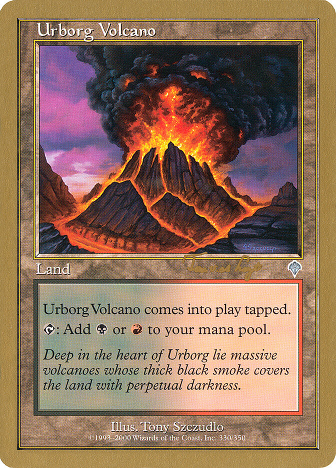 Urborg Volcano card front