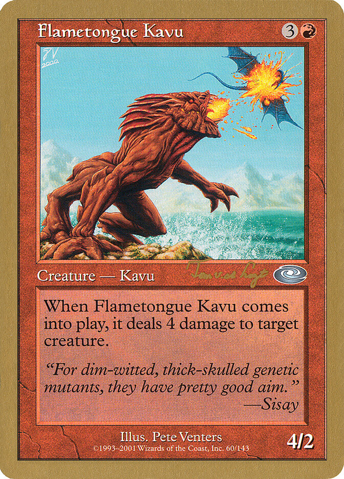 Flametongue Kavu card front
