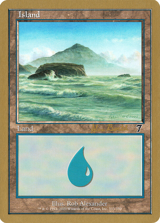 Island card front