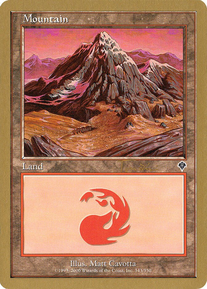 Mountain card front