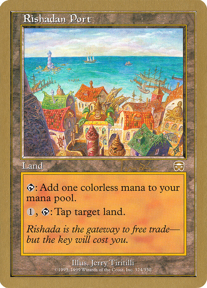 Rishadan Port card front