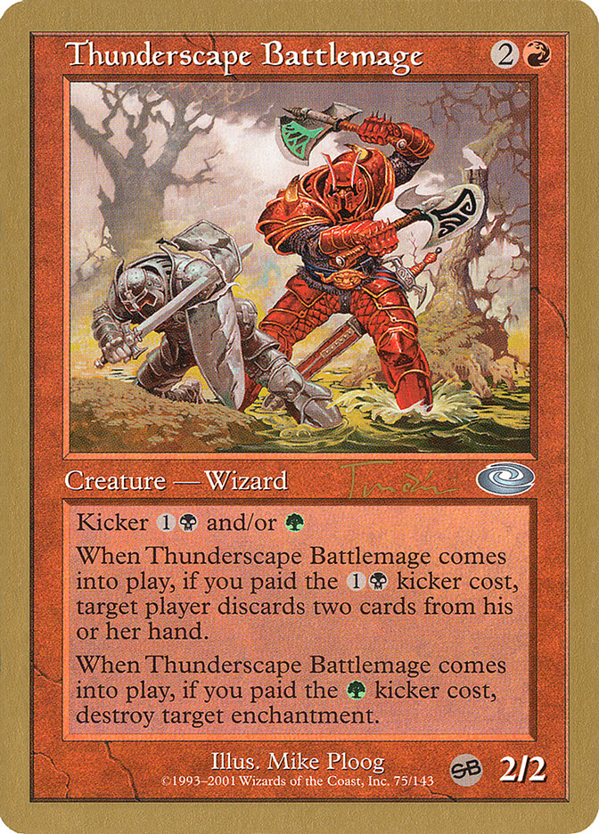 Thunderscape Battlemage card front