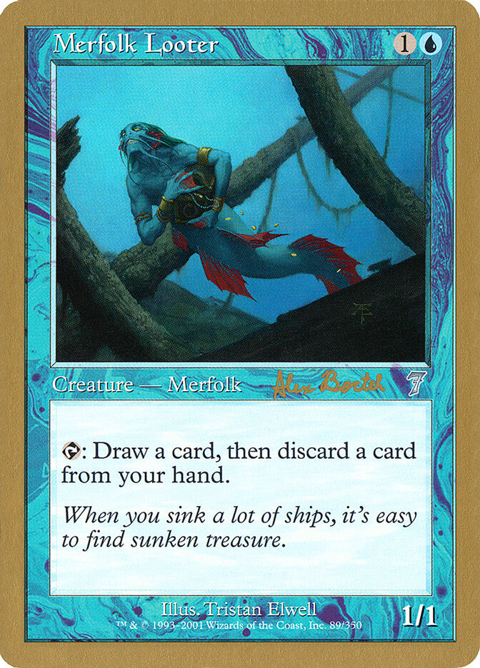 Merfolk Looter card front