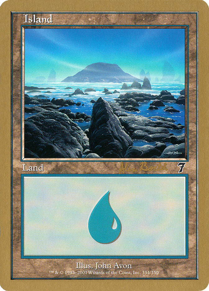 Island card front