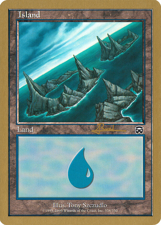 Island card front