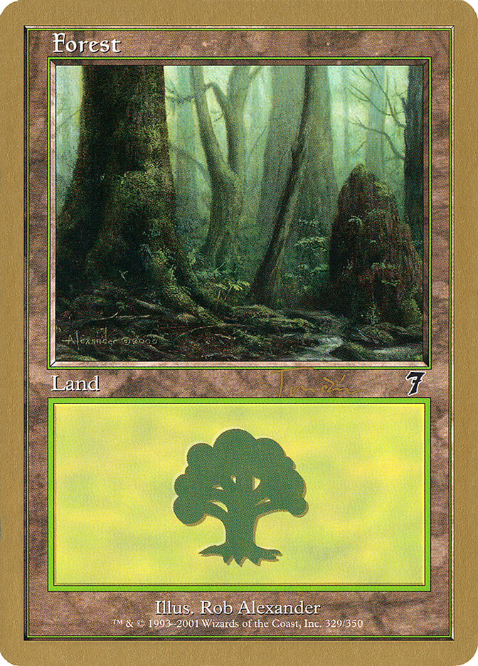Forest card front