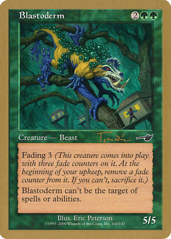 Blastoderm card front