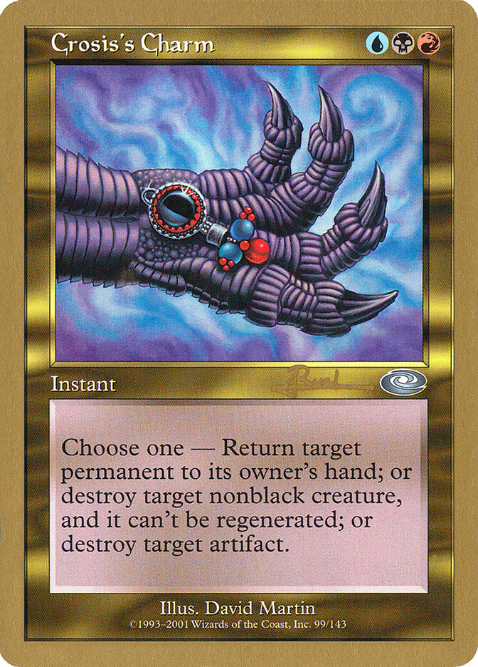 Crosis's Charm card front