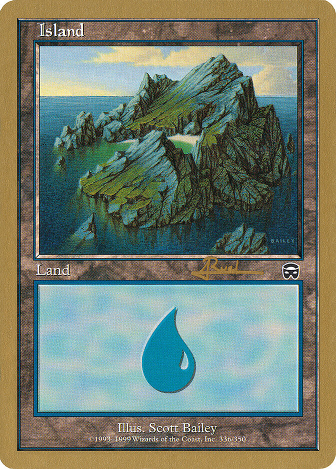 Island card front