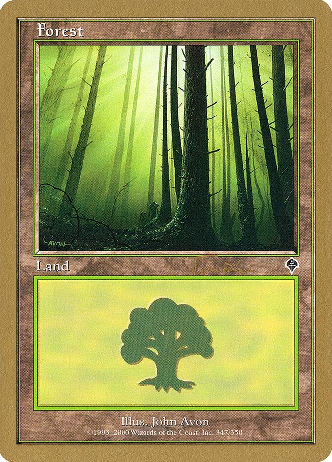Forest card front