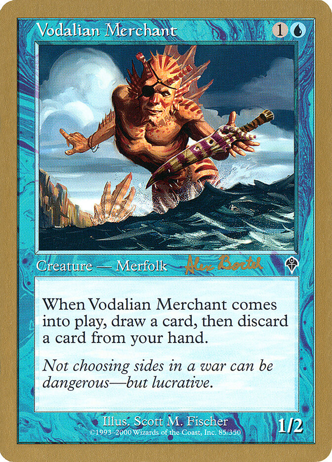 Vodalian Merchant card front