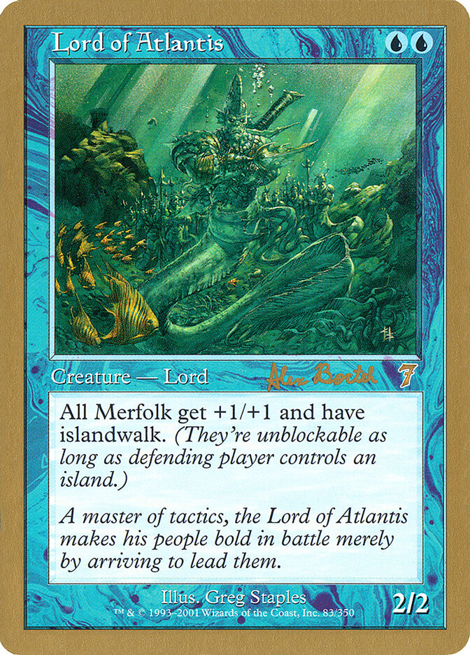 Lord of Atlantis card front