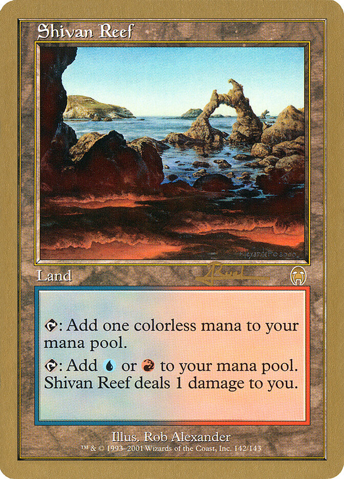 Shivan Reef card front