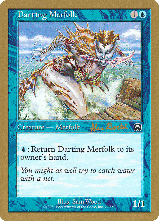 Darting Merfolk card front