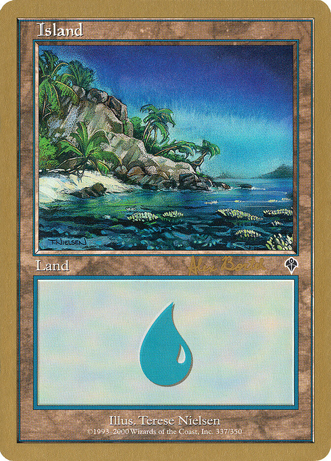 Island card front