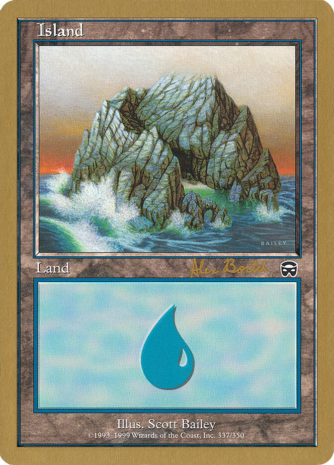 Island card front