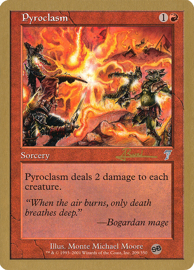 Pyroclasm card front