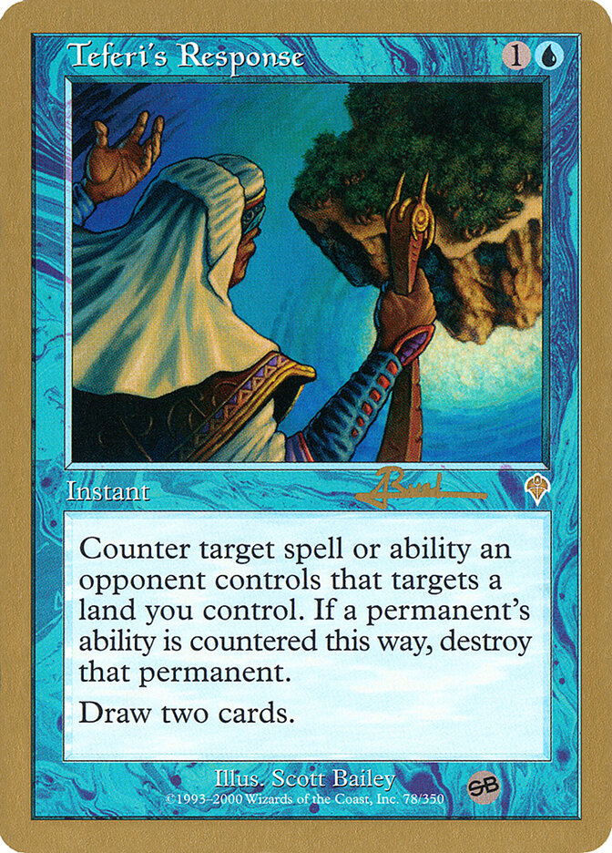 Teferi's Response card front