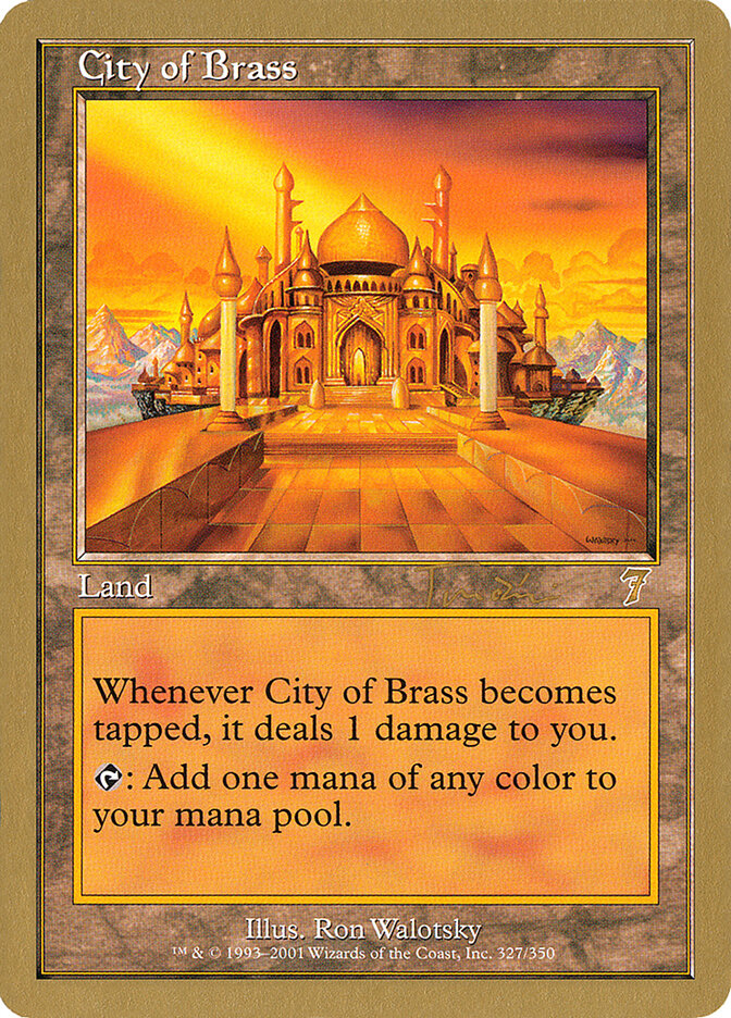 City of Brass card front