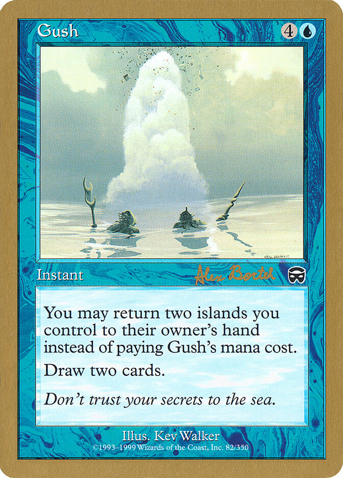 Gush card front