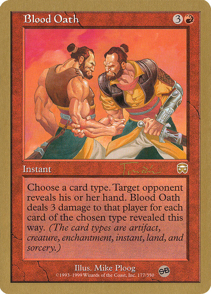 Blood Oath card front