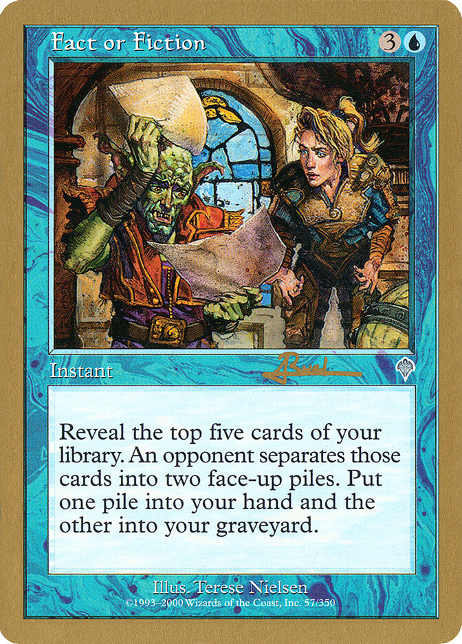 Fact or Fiction card front