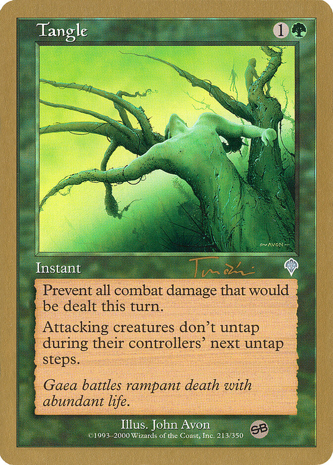 Tangle card front