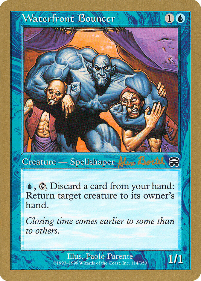 Waterfront Bouncer card front