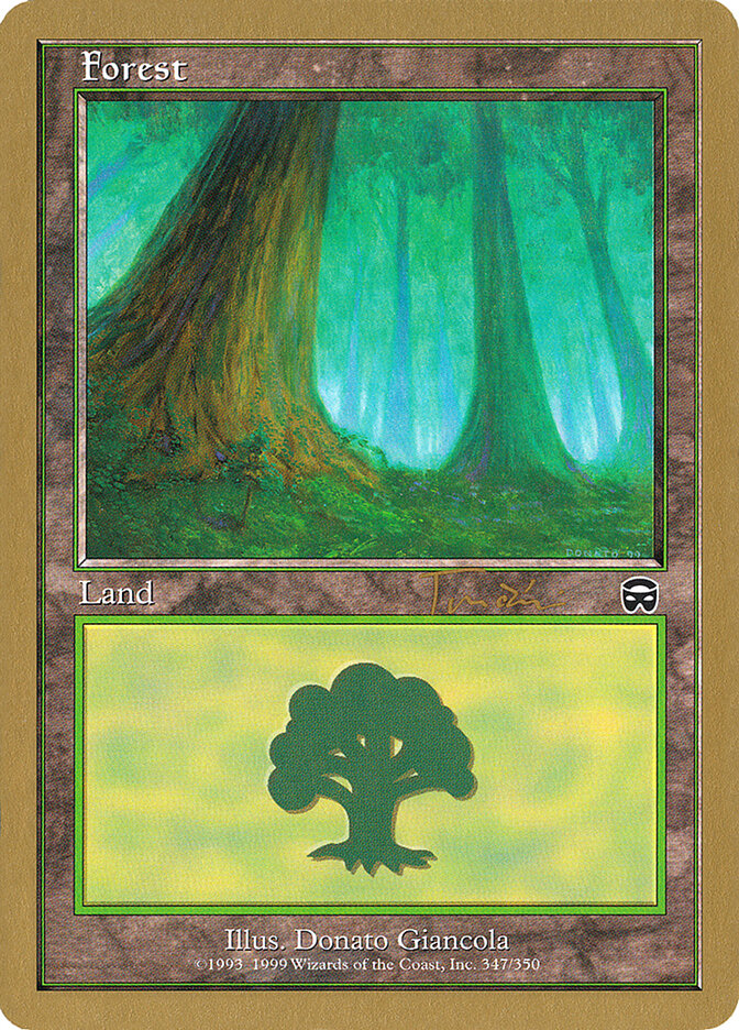 Forest card front