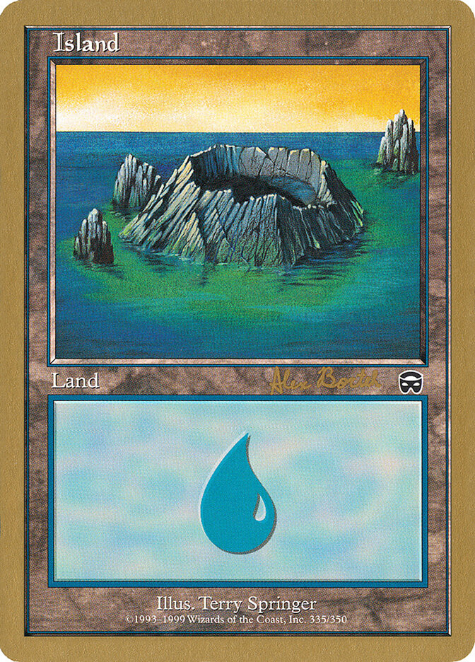 Island card front