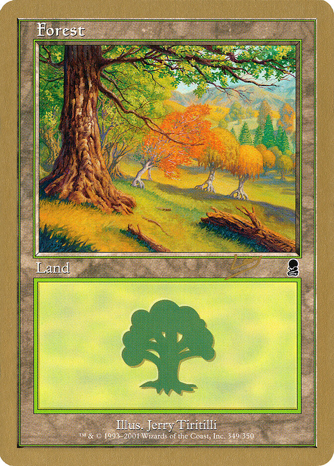 Forest card front