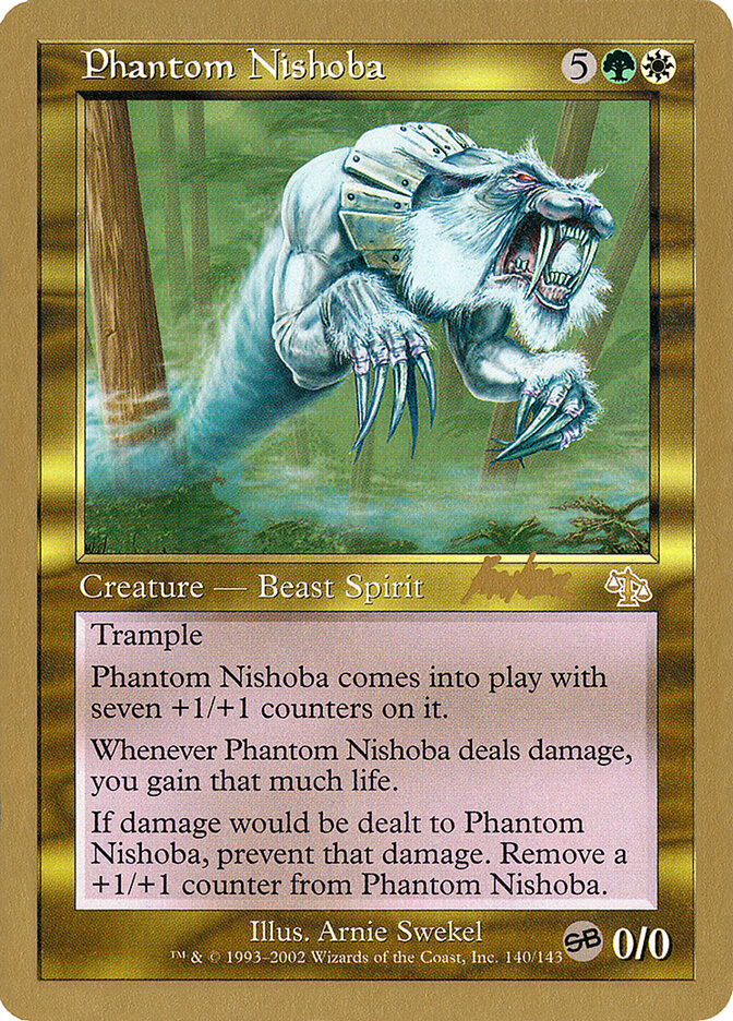 Phantom Nishoba card front