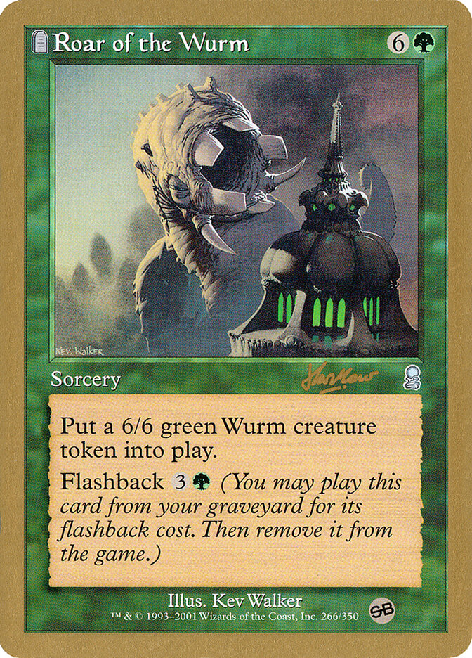 Roar of the Wurm card front