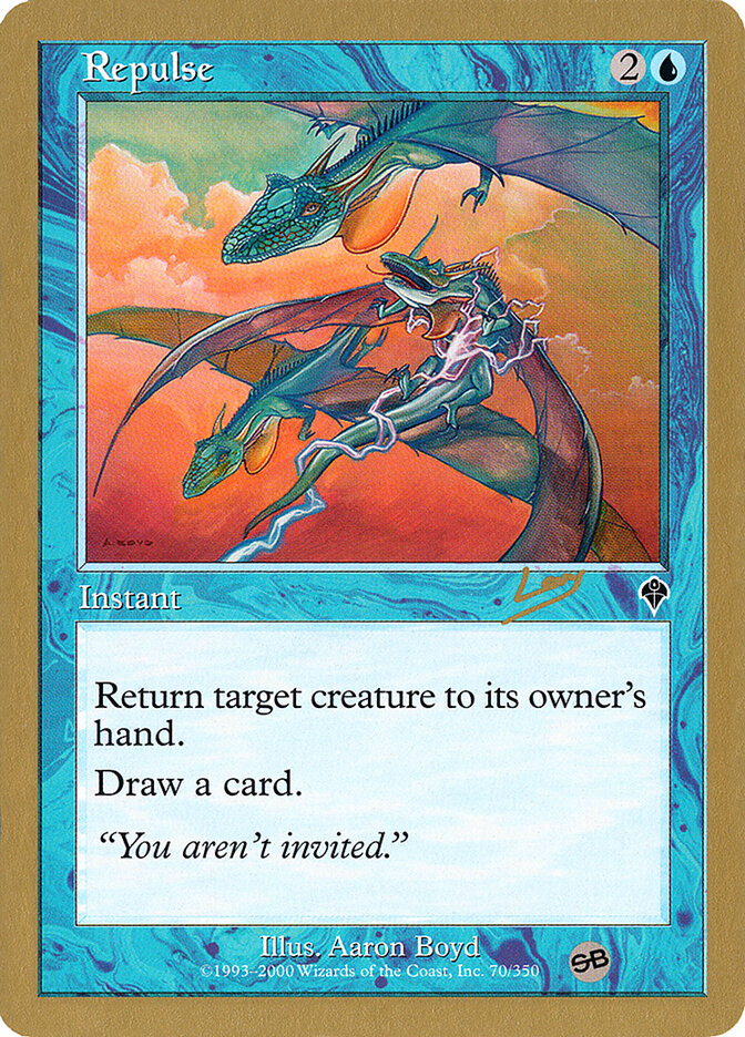 Repulse card front