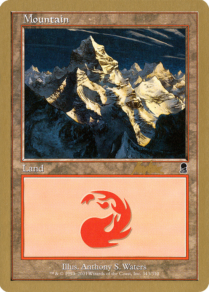 Mountain card front