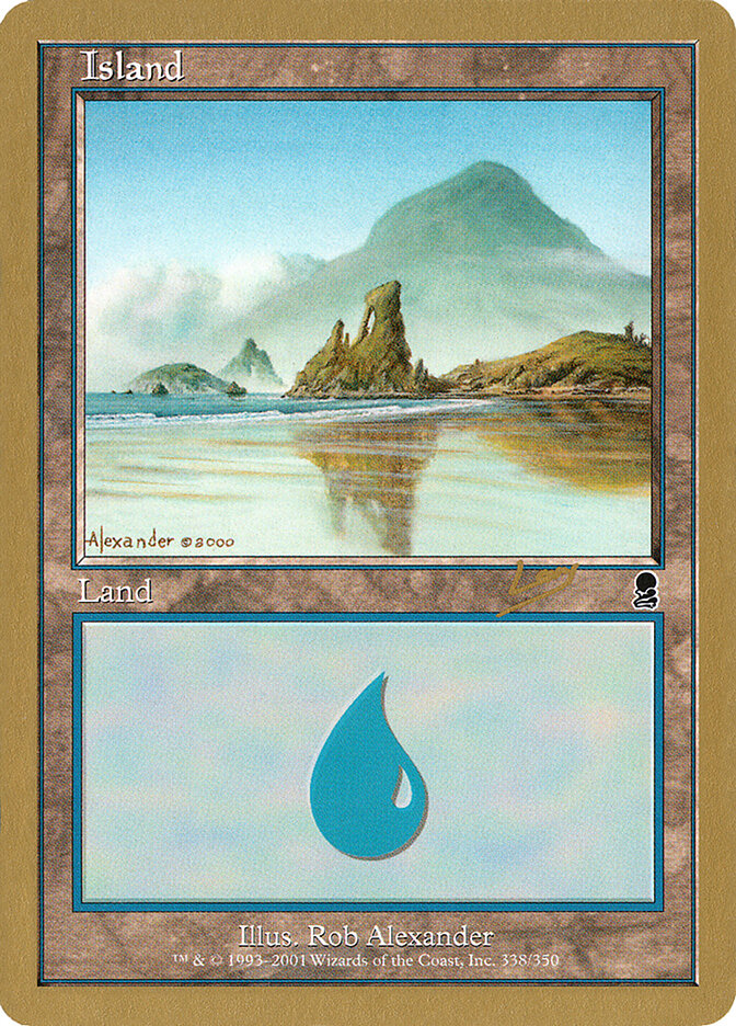 Island card front