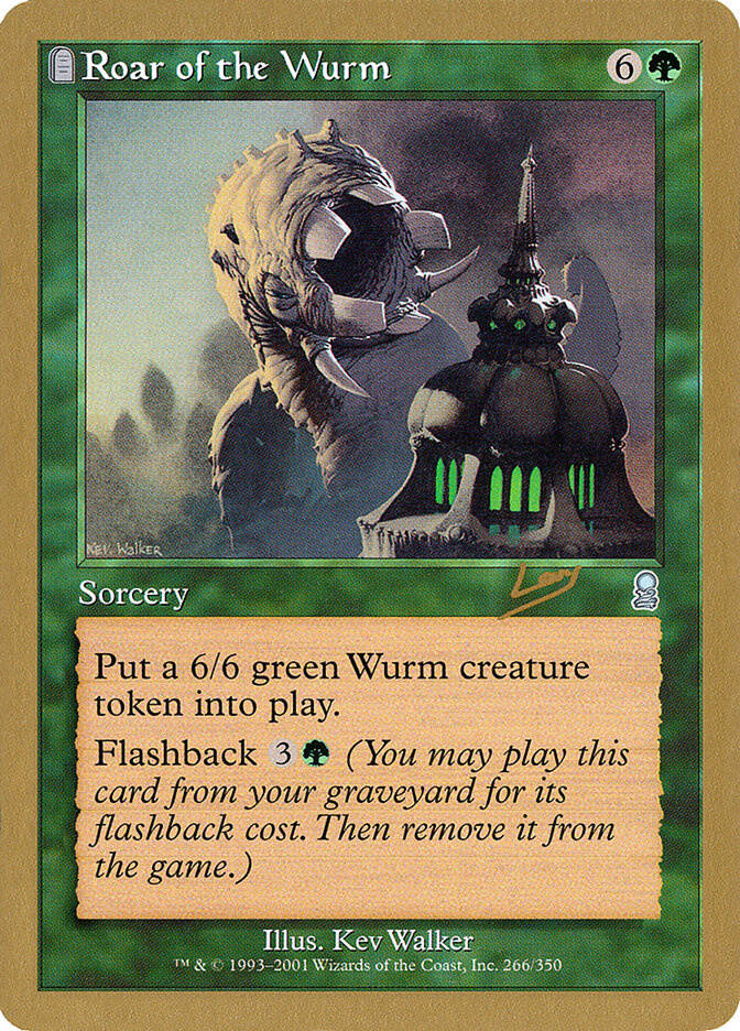 Roar of the Wurm card front