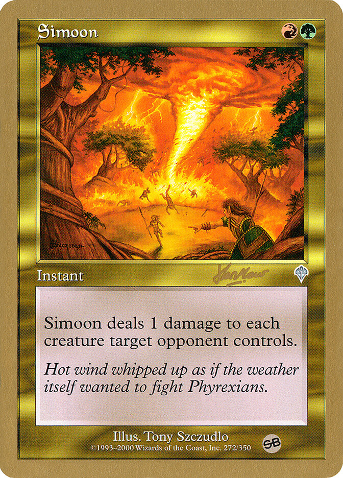 Simoon card front