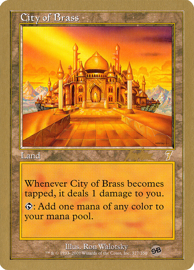 City of Brass card front