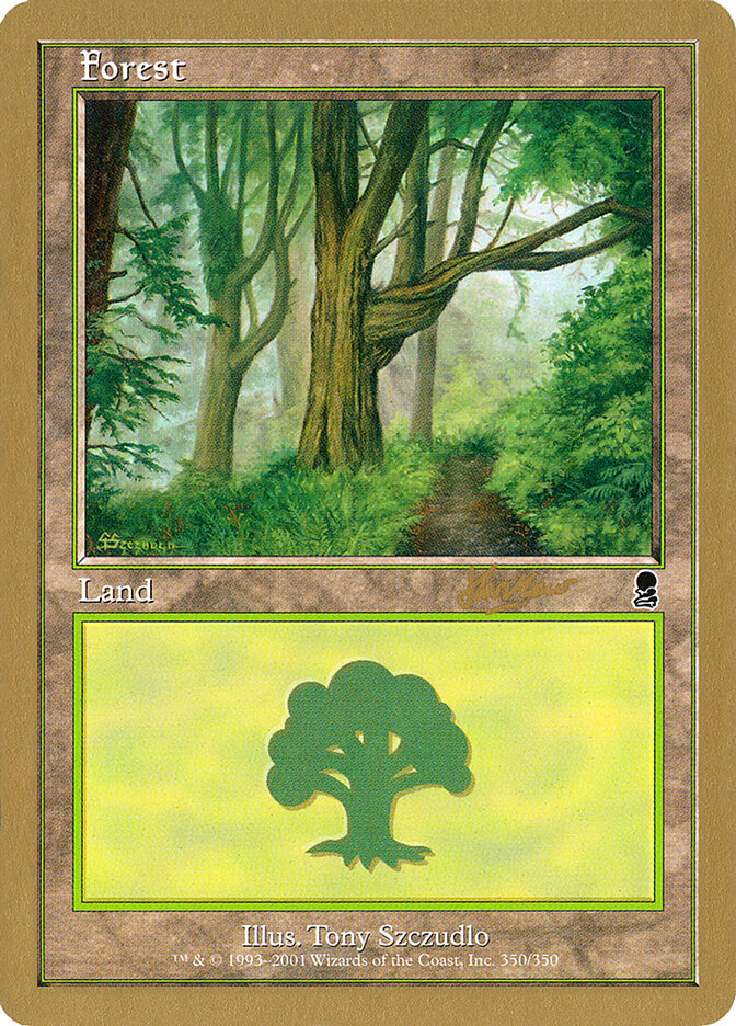 Forest card front