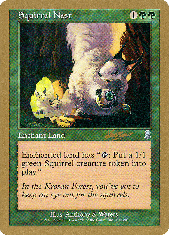 Squirrel Nest card front