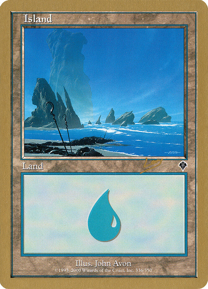 Island card front