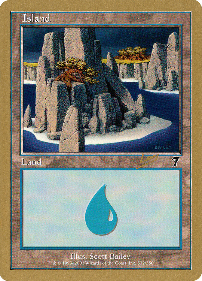 Island card front