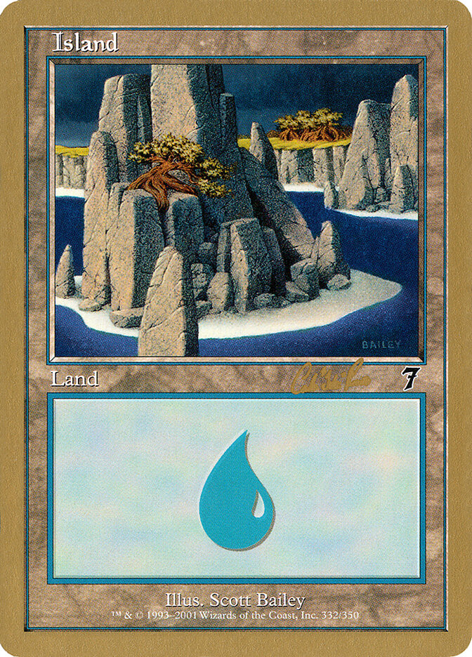 Island card front