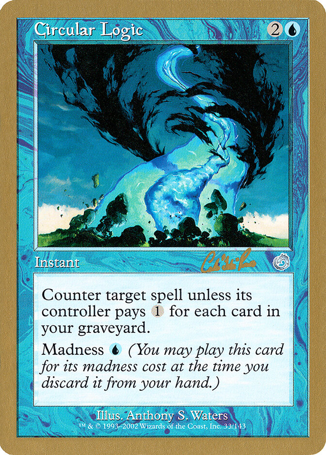 Circular Logic card front