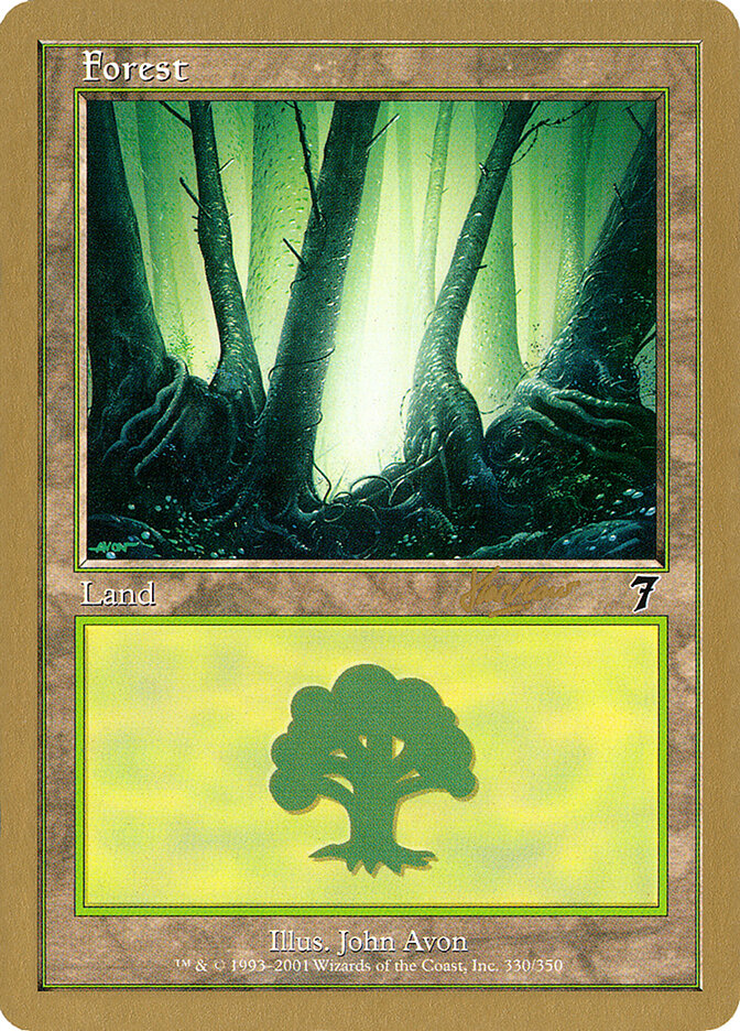 Forest card front